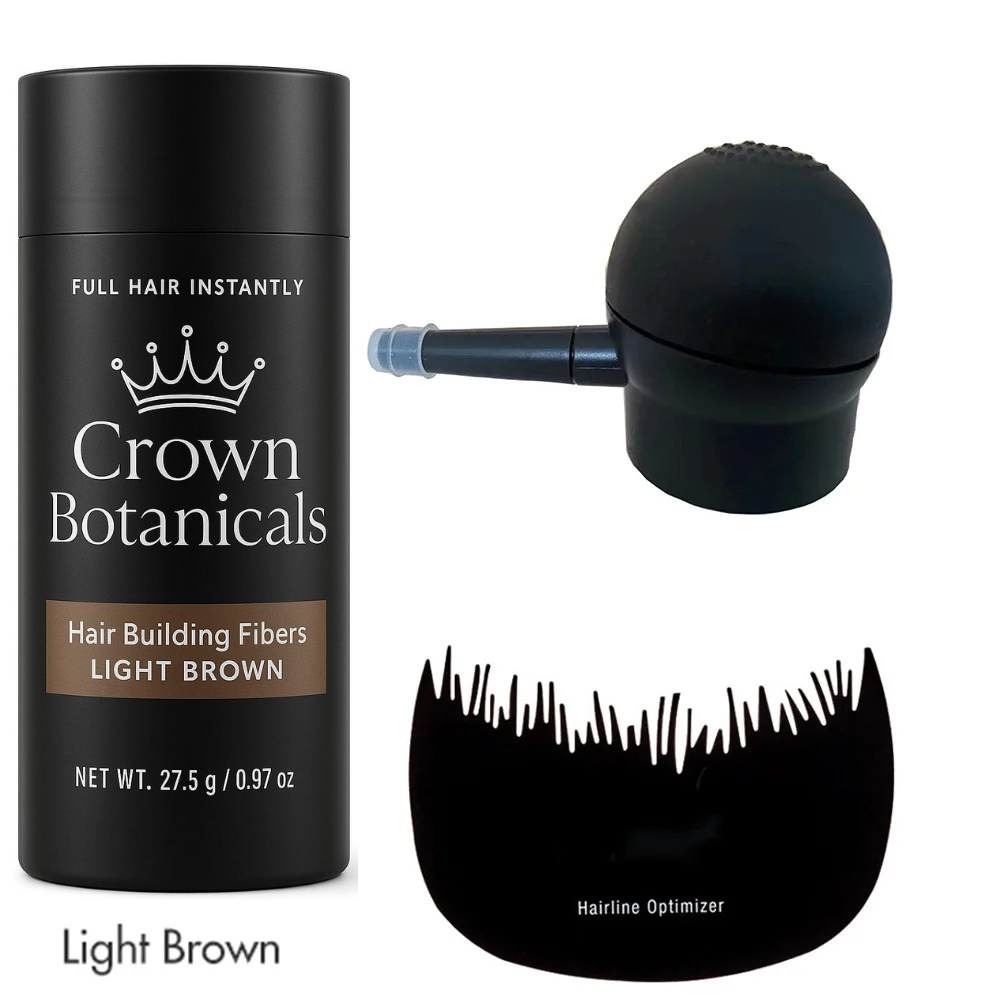 Crown Botanicals Hair Filler Fibers