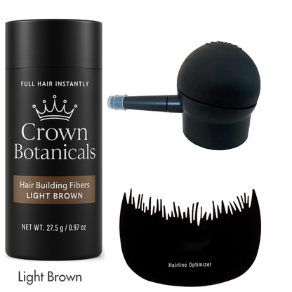 Crown Botanicals Hair Filler Fibers