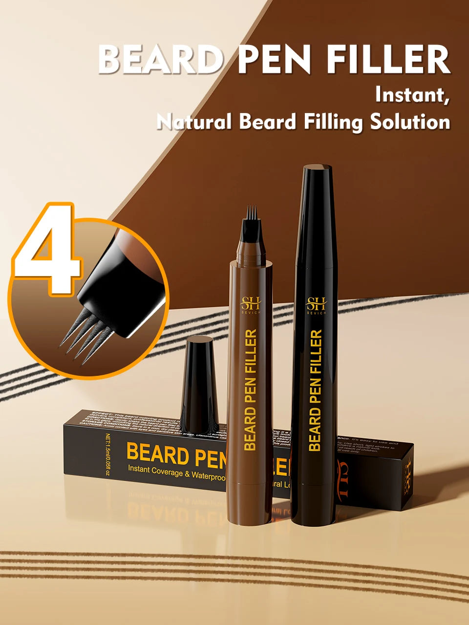 Crown Botanicals Beard Filler Pen